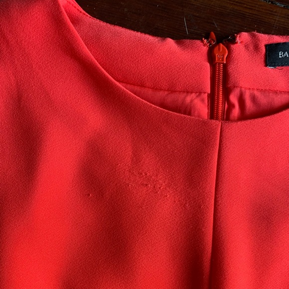 BANANA REPUBLIC Red short sleeve shift dress - Picture 4 of 6